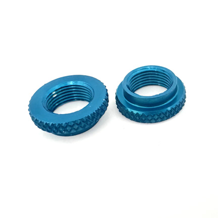 IRS Aluminum Micro Adjusting Nuts- BLUE