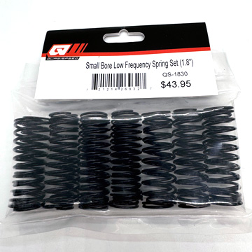 Quasi Speed Low Frequency Small Bore Spring Kit- 1.800\"