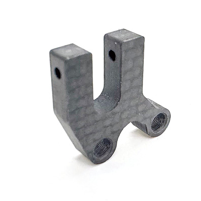 KSG ULW Front End Graphite Caster Block- Tall (1)