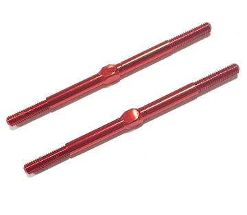 Quasi Speed Aluminum Turnbuckles 2.25 (57mm)- RED (2)